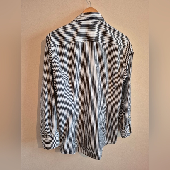 Eton Of Sweden Contemporary Fit Dress Shirt Size 39 15 1/2 100% Cotton - Picture 3 of 8